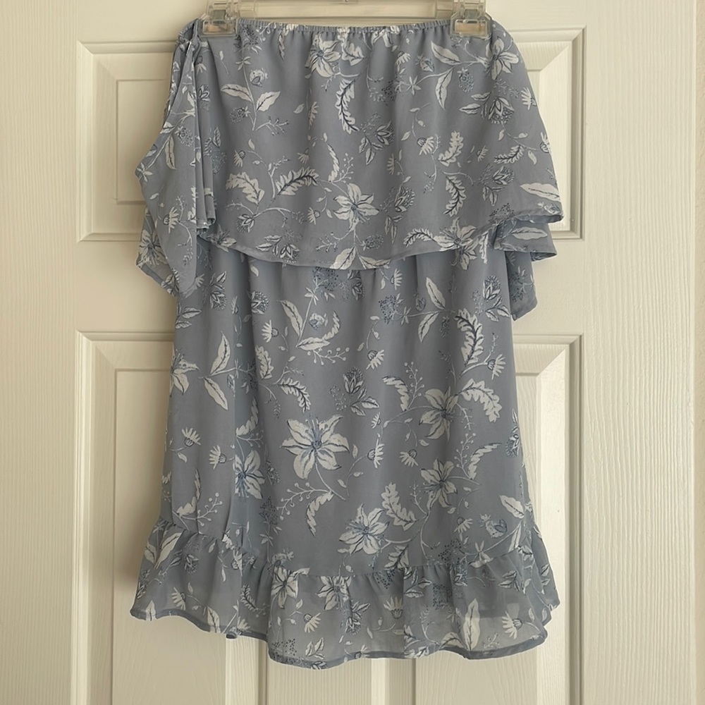 TOBI ruffled dress 💙🦋